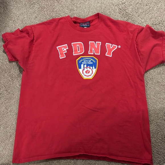 New York fire dep t-shirt - Picture 1 of 7